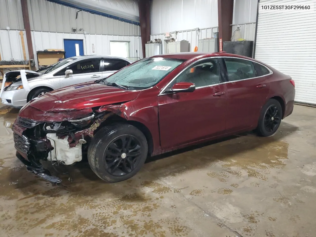 2016 Chevrolet Malibu Lt VIN: 1G1ZE5ST3GF299660 Lot: 70221874