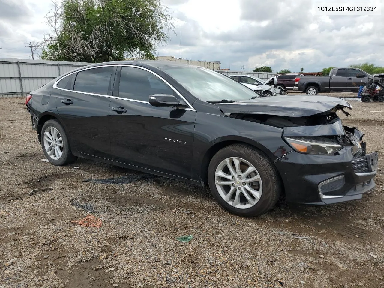 2016 Chevrolet Malibu Lt VIN: 1G1ZE5ST4GF319334 Lot: 70331234