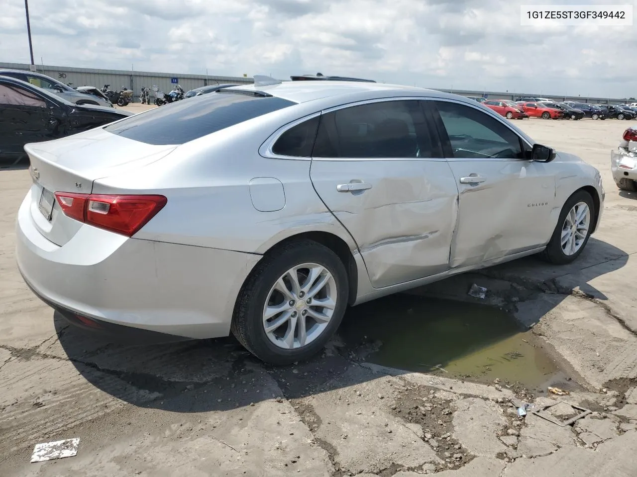 2016 Chevrolet Malibu Lt VIN: 1G1ZE5ST3GF349442 Lot: 70436974