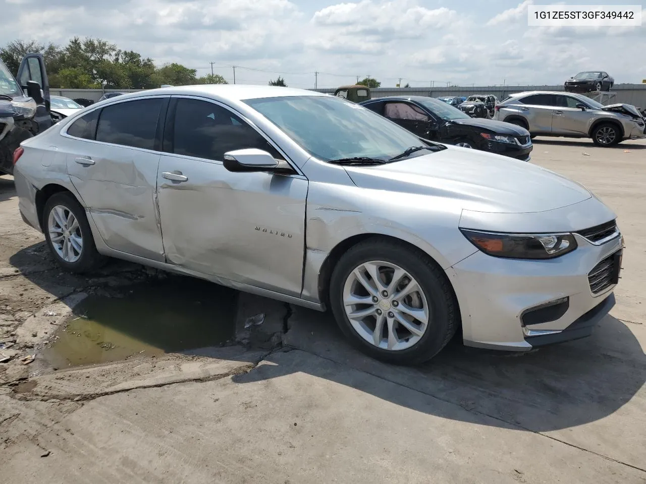 2016 Chevrolet Malibu Lt VIN: 1G1ZE5ST3GF349442 Lot: 70436974