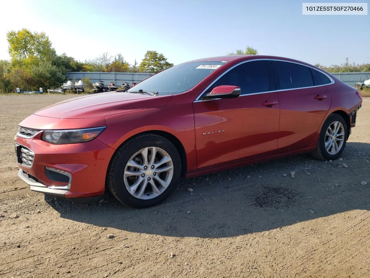 2016 Chevrolet Malibu Lt VIN: 1G1ZE5ST5GF270466 Lot: 70473604