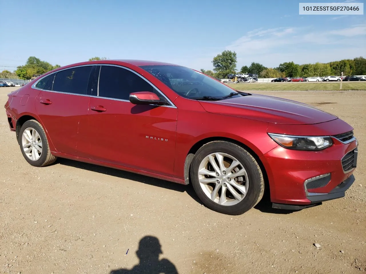 2016 Chevrolet Malibu Lt VIN: 1G1ZE5ST5GF270466 Lot: 70473604