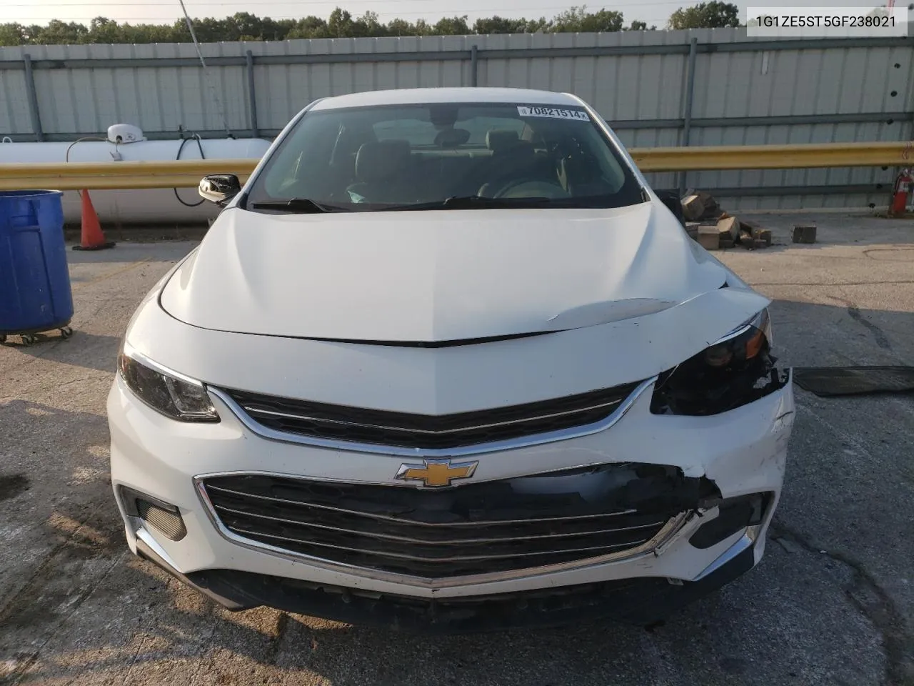 2016 Chevrolet Malibu Lt VIN: 1G1ZE5ST5GF238021 Lot: 70821514