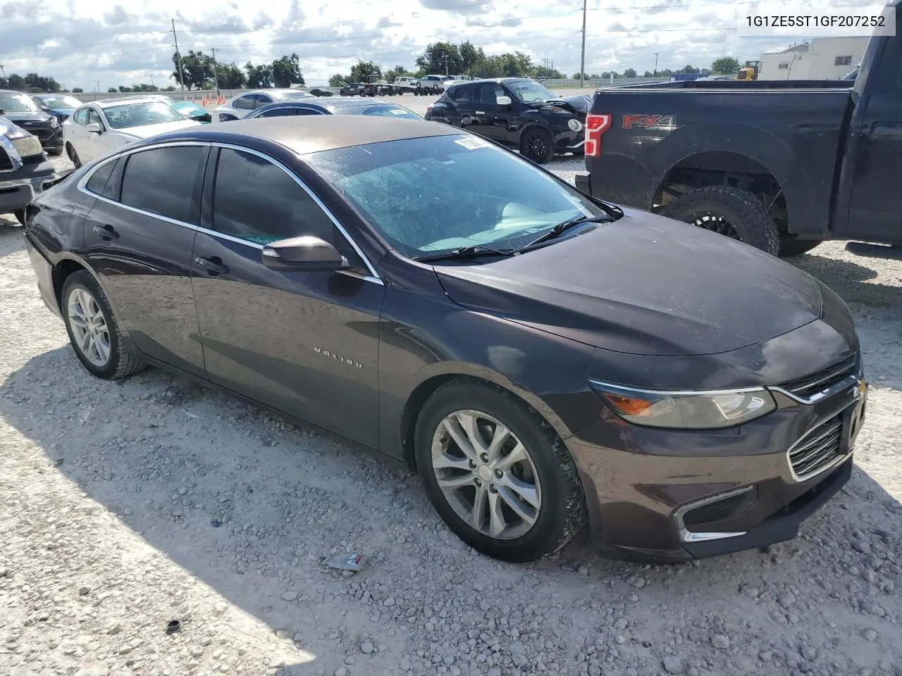 2016 Chevrolet Malibu Lt VIN: 1G1ZE5ST1GF207252 Lot: 71280704