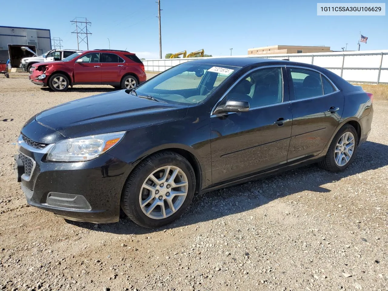 1G11C5SA3GU106629 2016 Chevrolet Malibu Limited Lt