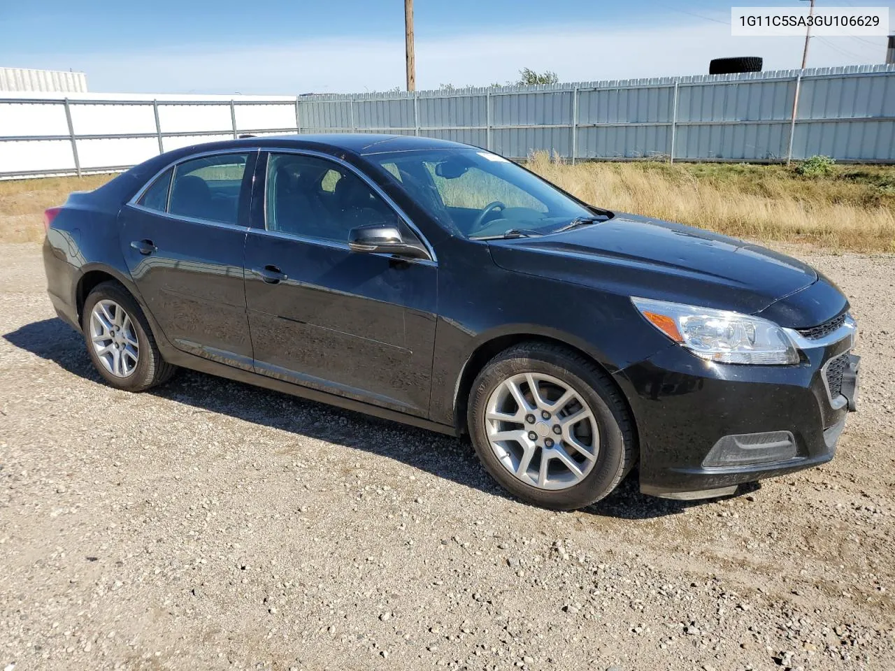 2016 Chevrolet Malibu Limited Lt VIN: 1G11C5SA3GU106629 Lot: 71321874