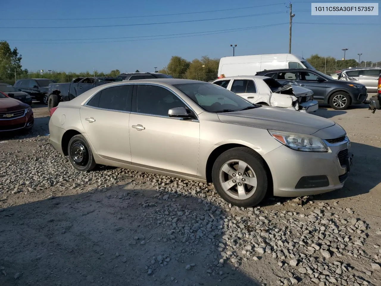 2016 Chevrolet Malibu Limited Lt VIN: 1G11C5SA3GF157357 Lot: 71513214