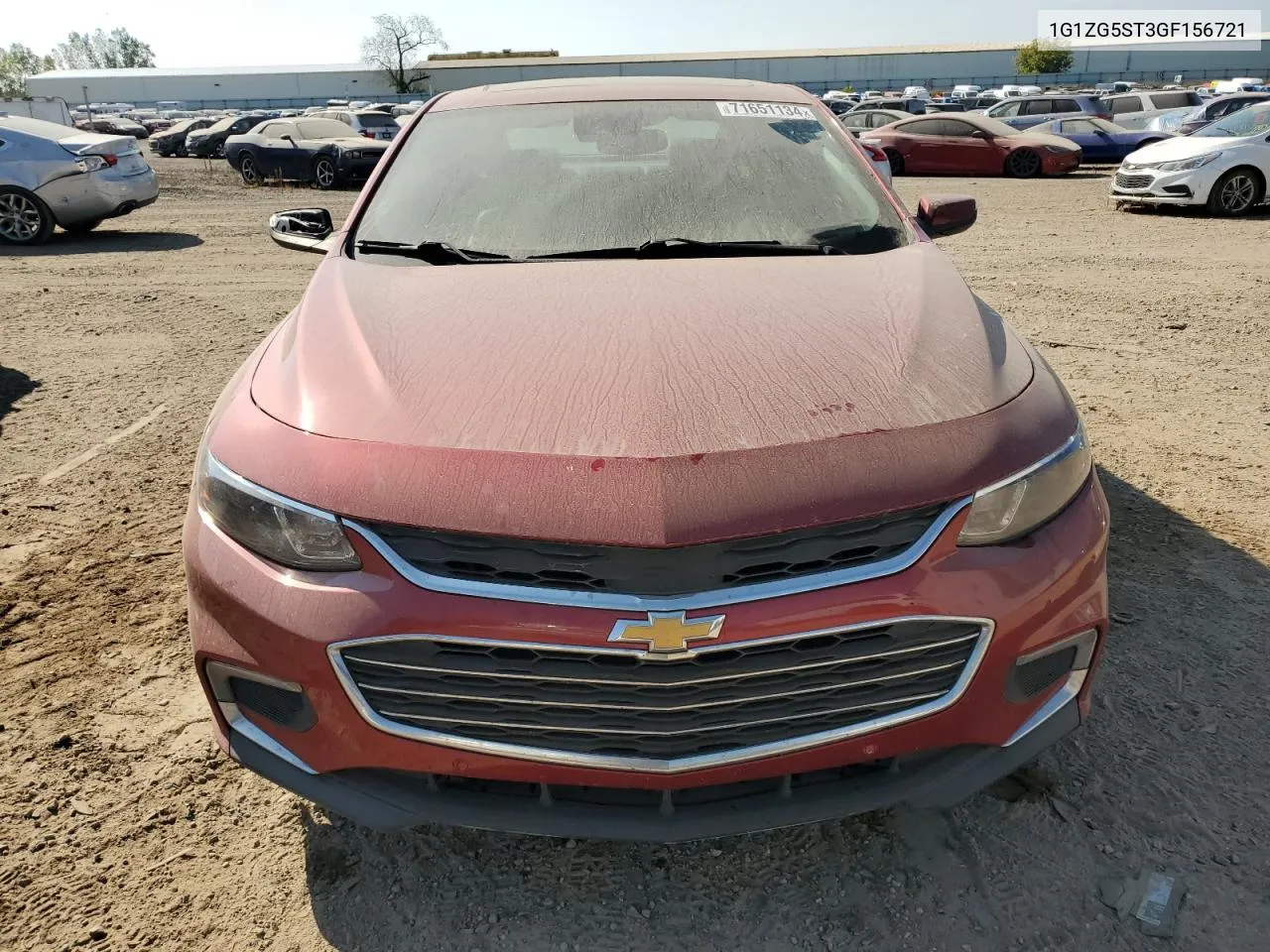 2016 Chevrolet Malibu Premier VIN: 1G1ZG5ST3GF156721 Lot: 71651134