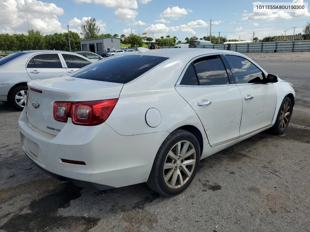 2016 Chevrolet Malibu Limited Ltz VIN: 1G11E5SA8GU150300 Lot: 71652644