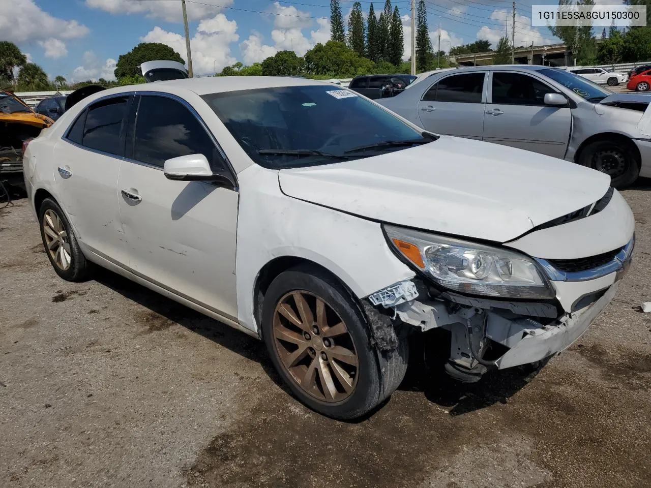 2016 Chevrolet Malibu Limited Ltz VIN: 1G11E5SA8GU150300 Lot: 71652644