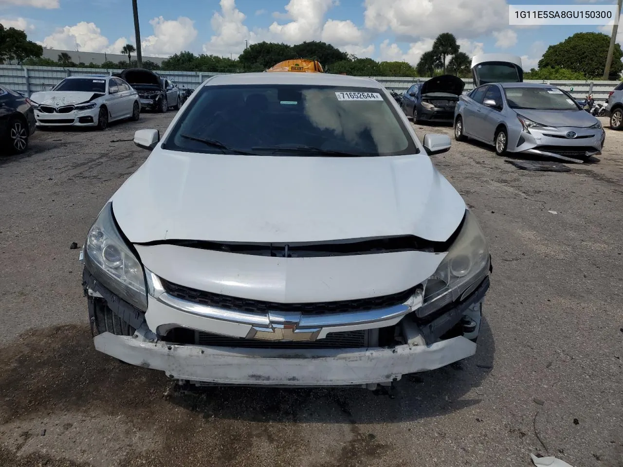 2016 Chevrolet Malibu Limited Ltz VIN: 1G11E5SA8GU150300 Lot: 71652644