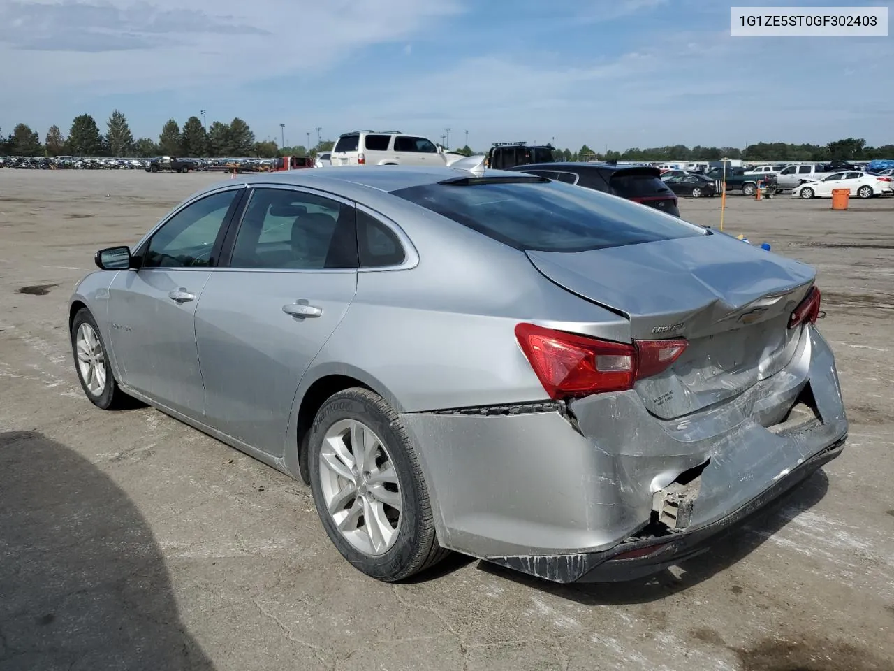 2016 Chevrolet Malibu Lt VIN: 1G1ZE5ST0GF302403 Lot: 71745844