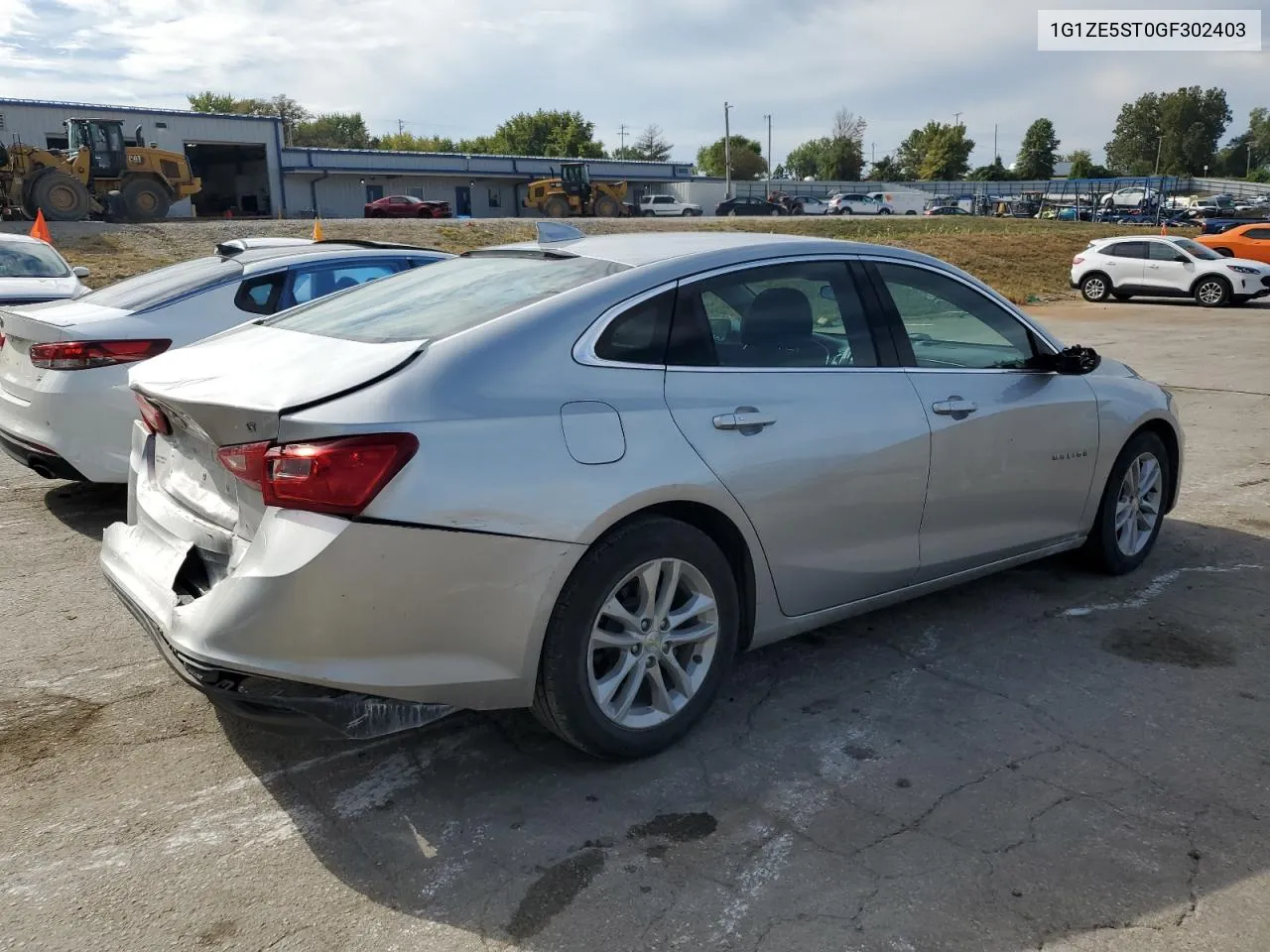 2016 Chevrolet Malibu Lt VIN: 1G1ZE5ST0GF302403 Lot: 71745844