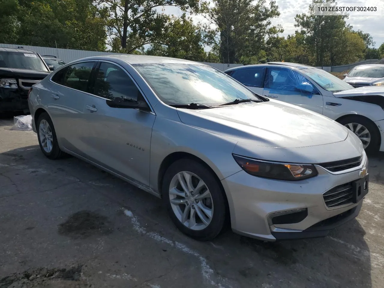 2016 Chevrolet Malibu Lt VIN: 1G1ZE5ST0GF302403 Lot: 71745844