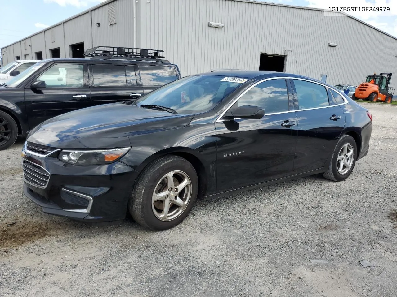 2016 Chevrolet Malibu Ls VIN: 1G1ZB5ST1GF349979 Lot: 72009754