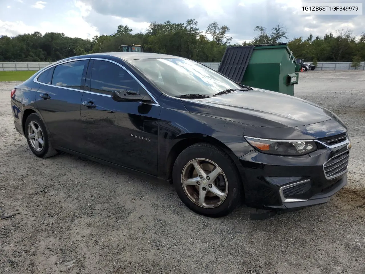 2016 Chevrolet Malibu Ls VIN: 1G1ZB5ST1GF349979 Lot: 72009754