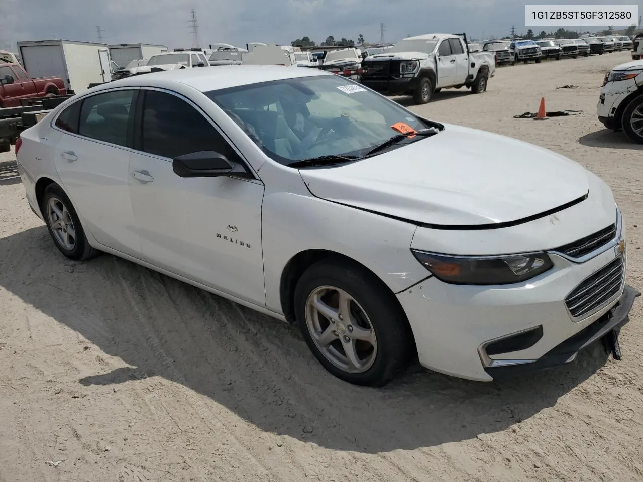 2016 Chevrolet Malibu Ls VIN: 1G1ZB5ST5GF312580 Lot: 72532874