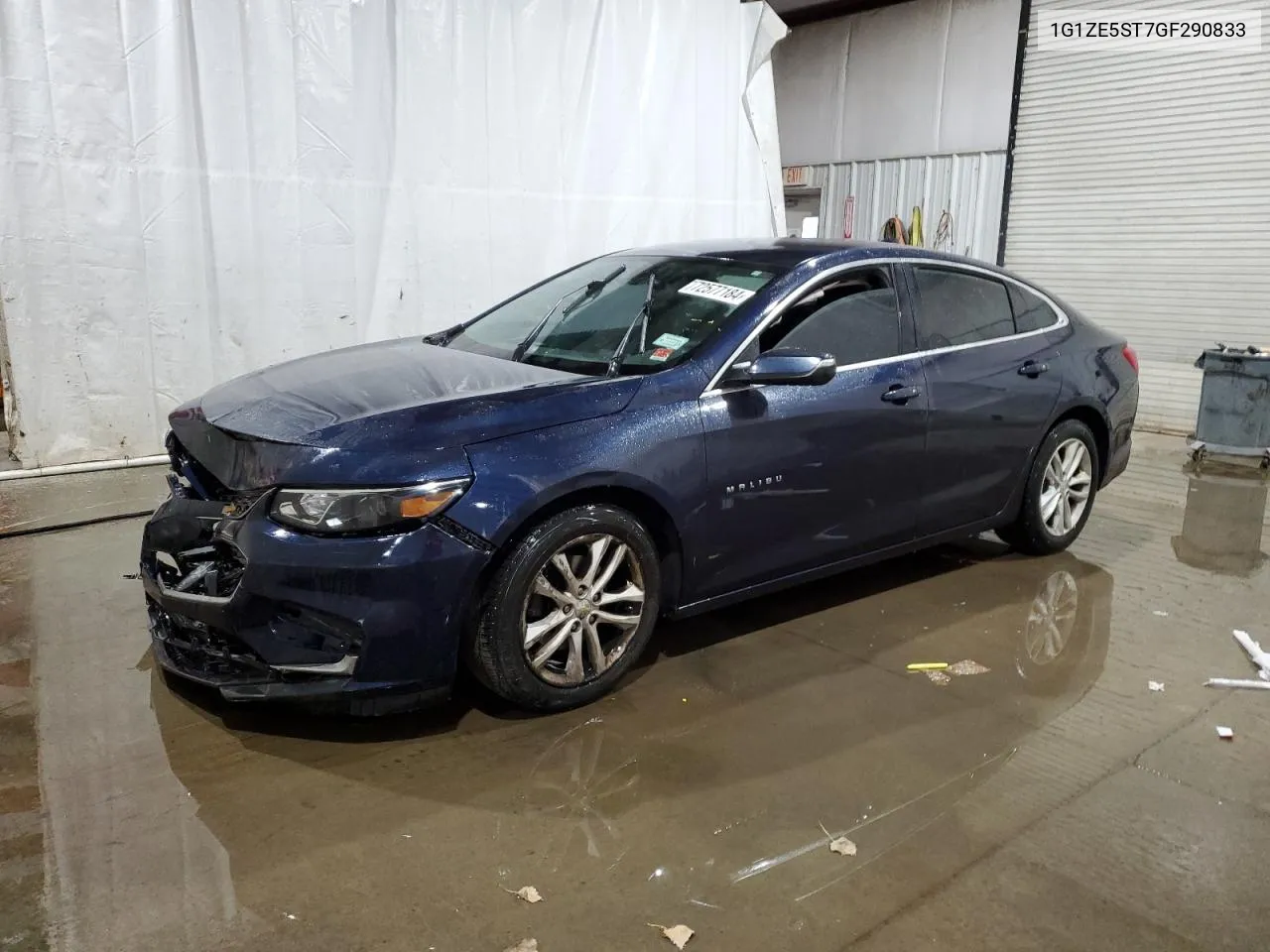 2016 Chevrolet Malibu Lt VIN: 1G1ZE5ST7GF290833 Lot: 72577184