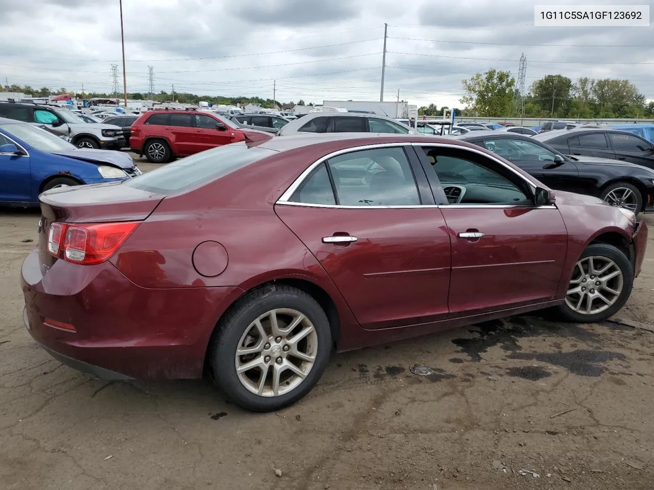 2016 Chevrolet Malibu Limited Lt VIN: 1G11C5SA1GF123692 Lot: 72673404