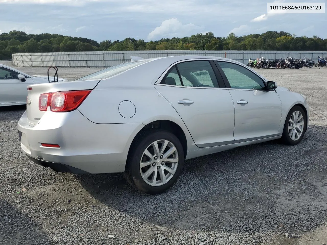 2016 Chevrolet Malibu Limited Ltz VIN: 1G11E5SA6GU153129 Lot: 72737314