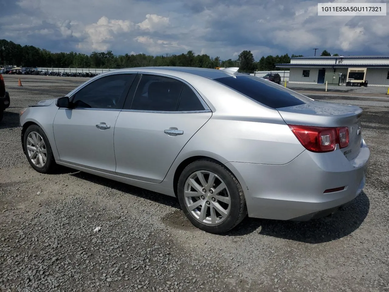 2016 Chevrolet Malibu Limited Ltz VIN: 1G11E5SA5GU117321 Lot: 73154914