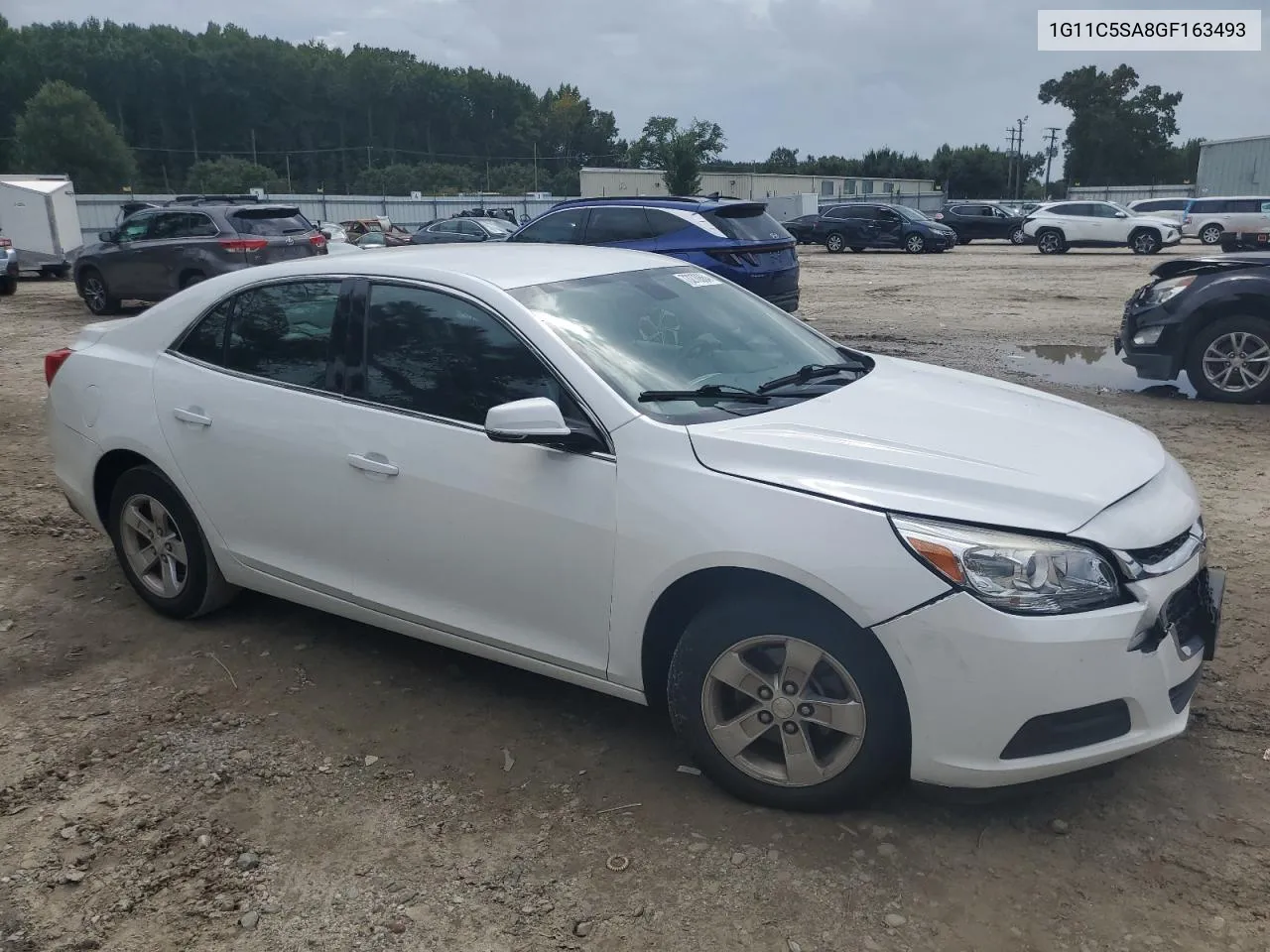 2016 Chevrolet Malibu Limited Lt VIN: 1G11C5SA8GF163493 Lot: 73270864