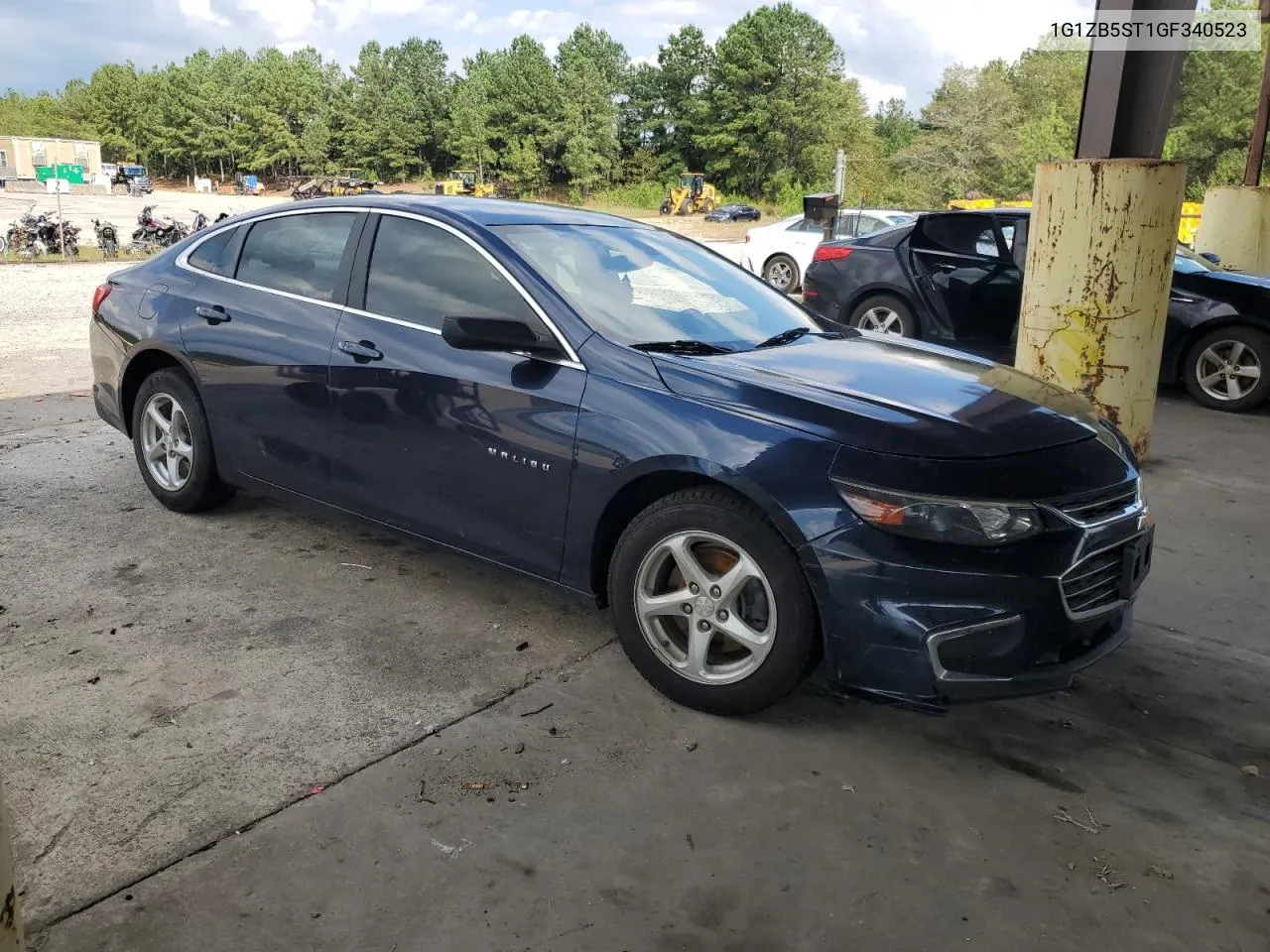 2016 Chevrolet Malibu Ls VIN: 1G1ZB5ST1GF340523 Lot: 73457154