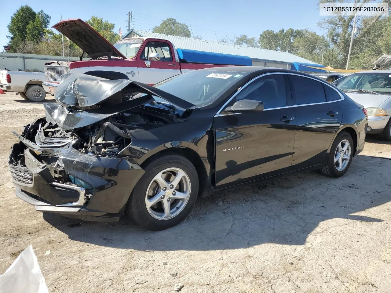 1G1ZB5ST2GF203056 2016 Chevrolet Malibu Ls