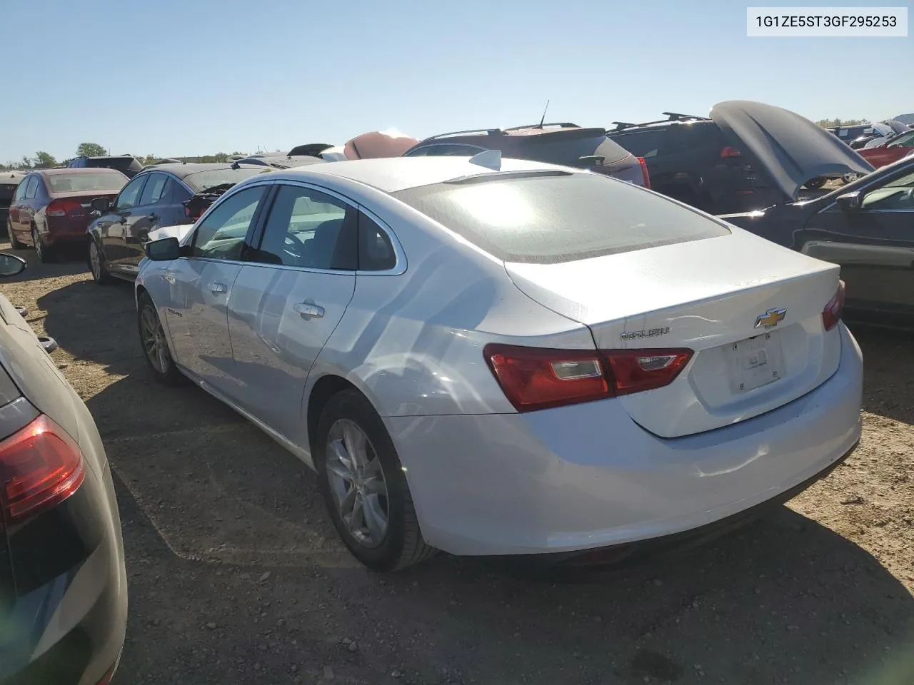 2016 Chevrolet Malibu Lt VIN: 1G1ZE5ST3GF295253 Lot: 74226344