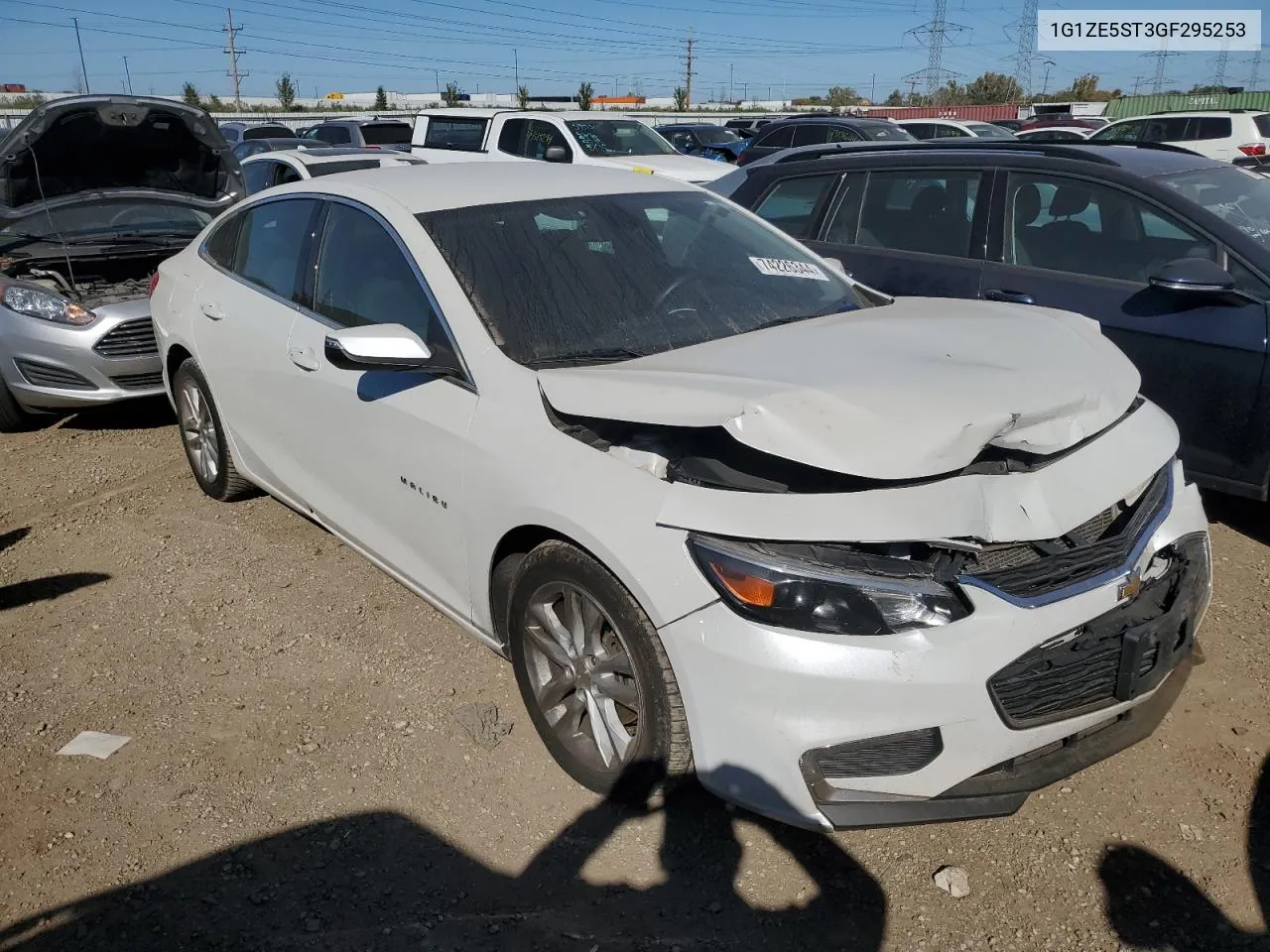 2016 Chevrolet Malibu Lt VIN: 1G1ZE5ST3GF295253 Lot: 74226344