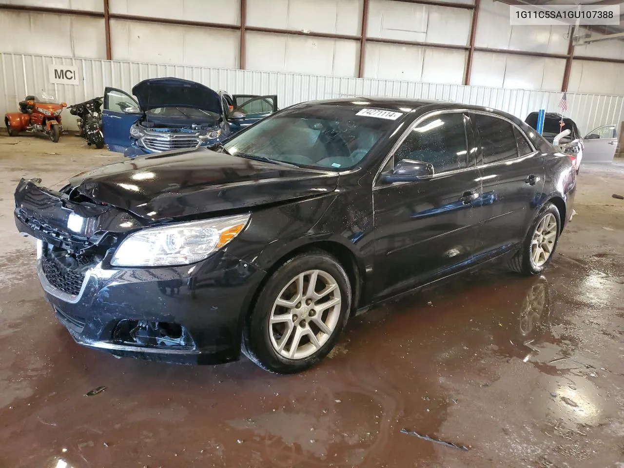 2016 Chevrolet Malibu Limited Lt VIN: 1G11C5SA1GU107388 Lot: 74271114