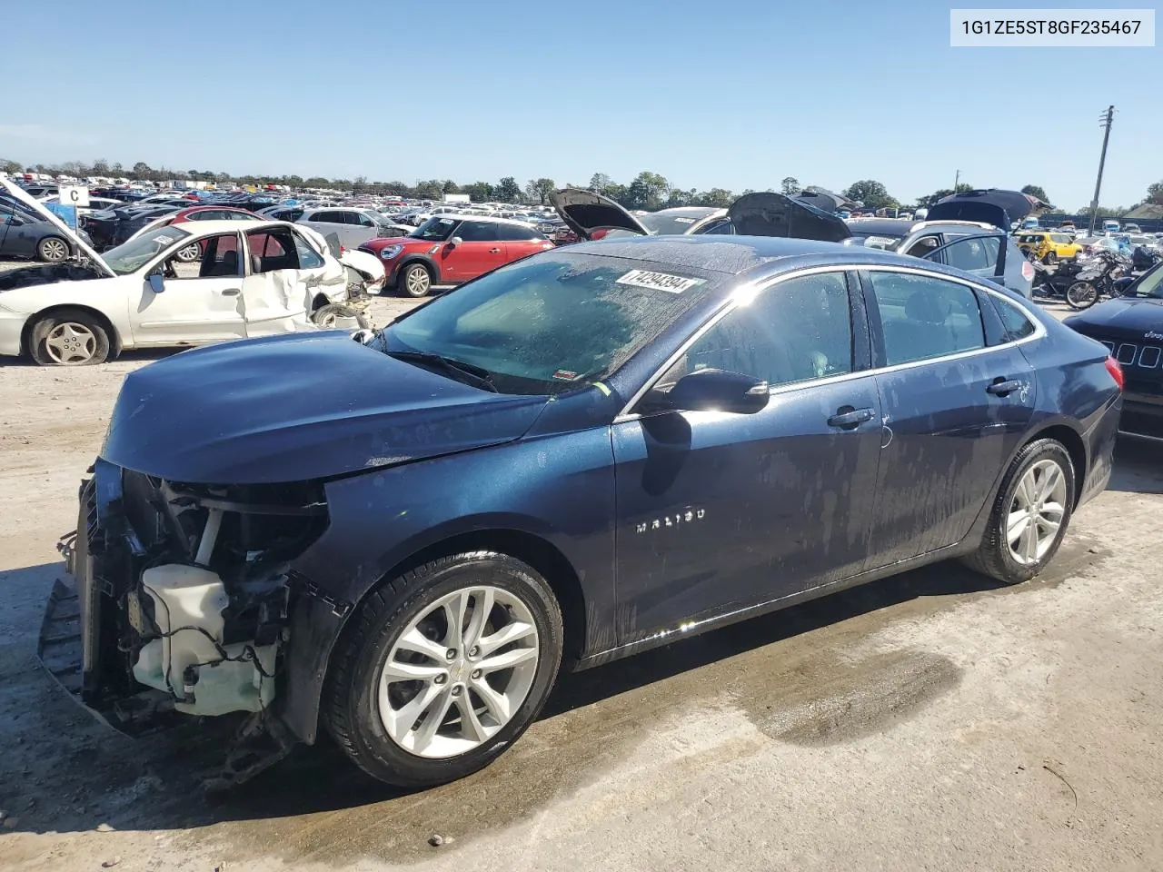 1G1ZE5ST8GF235467 2016 Chevrolet Malibu Lt