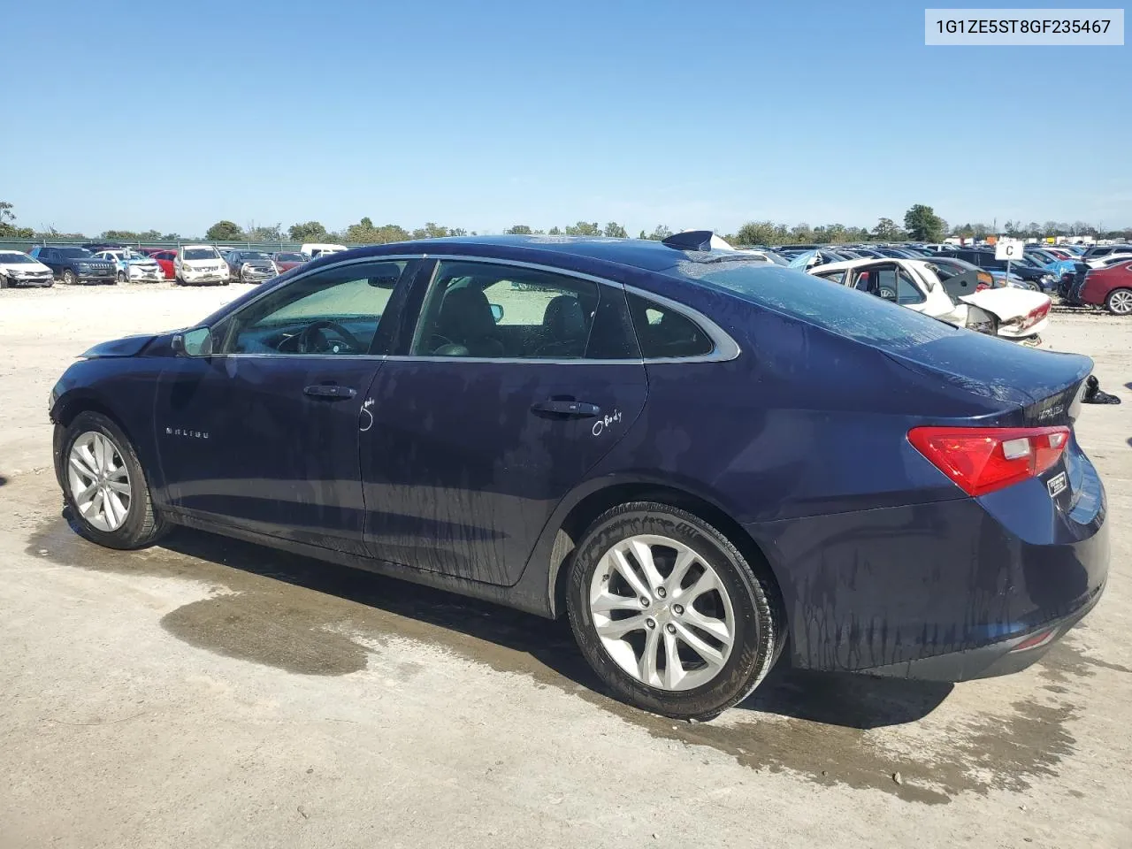 2016 Chevrolet Malibu Lt VIN: 1G1ZE5ST8GF235467 Lot: 74294394