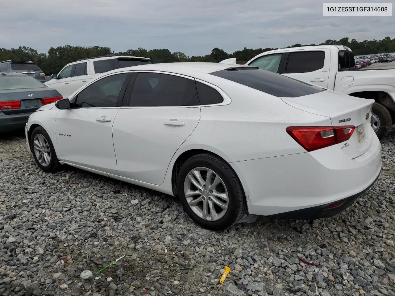 2016 Chevrolet Malibu Lt VIN: 1G1ZE5ST1GF314608 Lot: 74318244