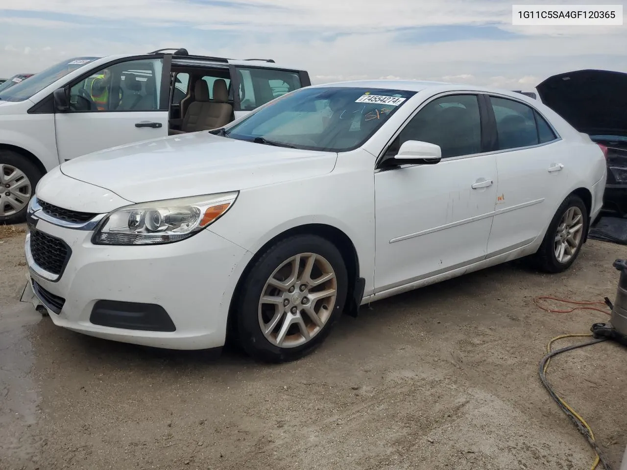 2016 Chevrolet Malibu Limited Lt VIN: 1G11C5SA4GF120365 Lot: 74554274