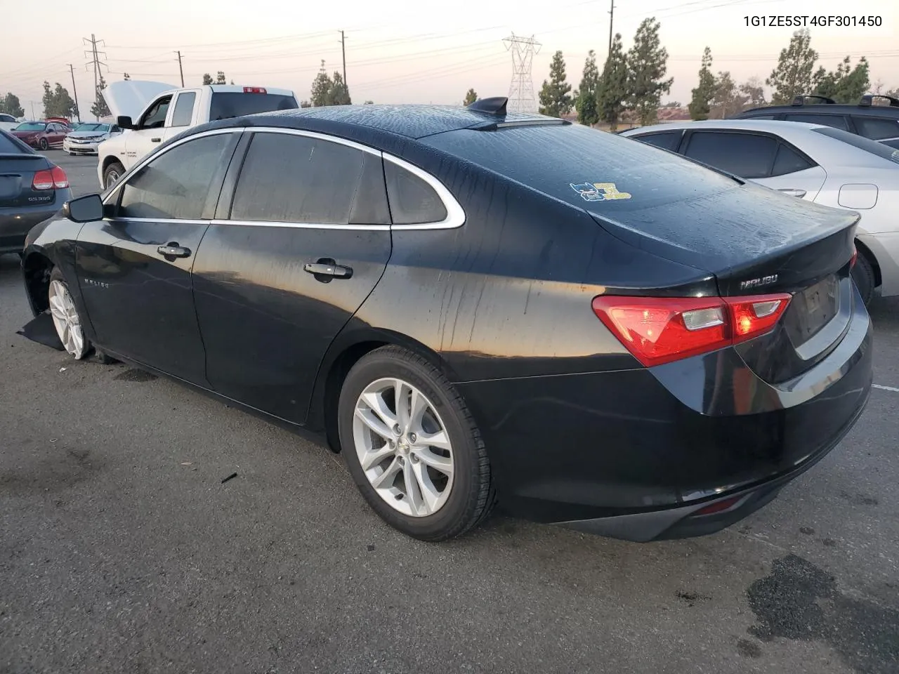 2016 Chevrolet Malibu Lt VIN: 1G1ZE5ST4GF301450 Lot: 74732944