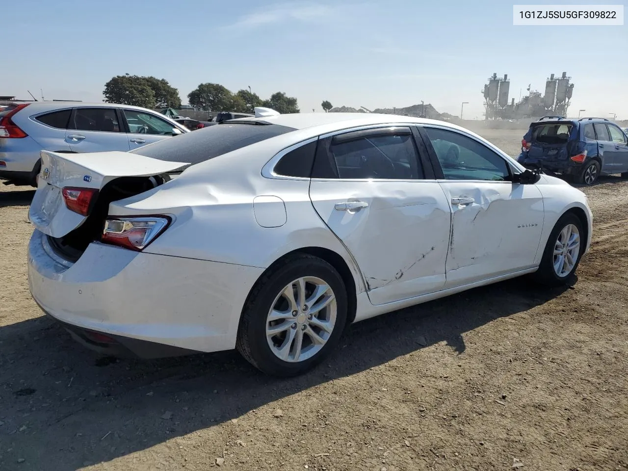 2016 Chevrolet Malibu Hybrid VIN: 1G1ZJ5SU5GF309822 Lot: 74733514