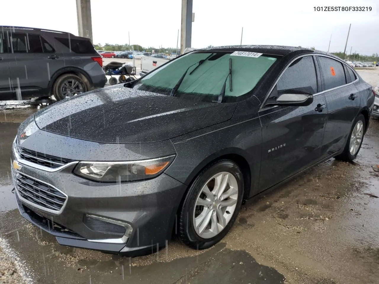 2016 Chevrolet Malibu Lt VIN: 1G1ZE5ST8GF333219 Lot: 74817014