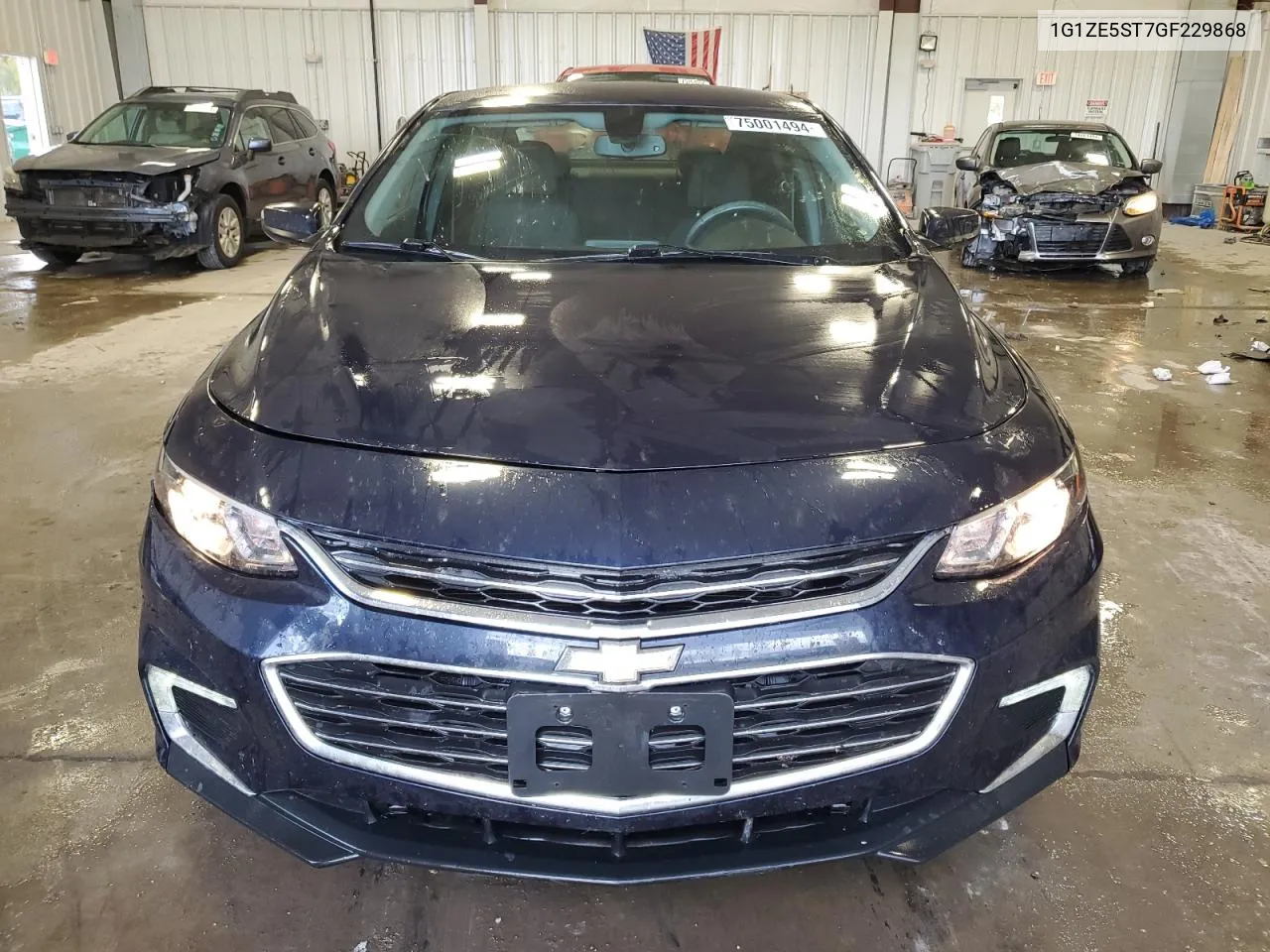 2016 Chevrolet Malibu Lt VIN: 1G1ZE5ST7GF229868 Lot: 75001494