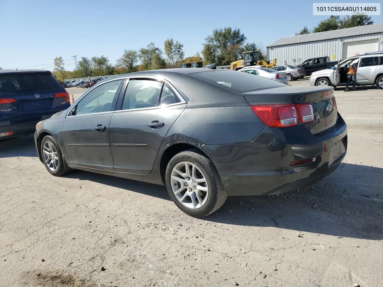 2016 Chevrolet Malibu Limited Lt VIN: 1G11C5SA4GU114805 Lot: 75290514