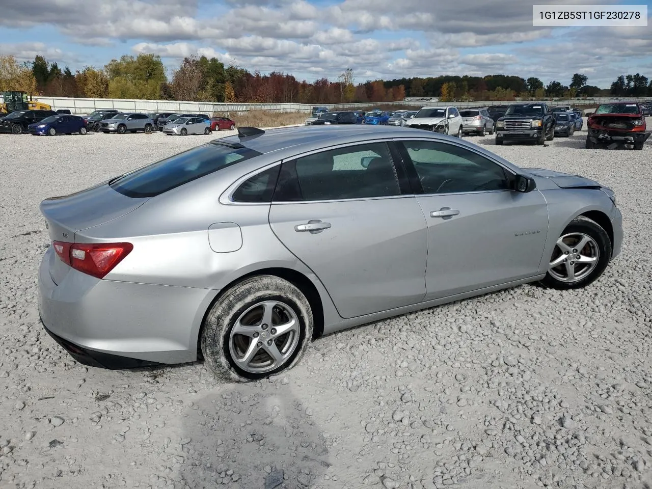 2016 Chevrolet Malibu Ls VIN: 1G1ZB5ST1GF230278 Lot: 75429584