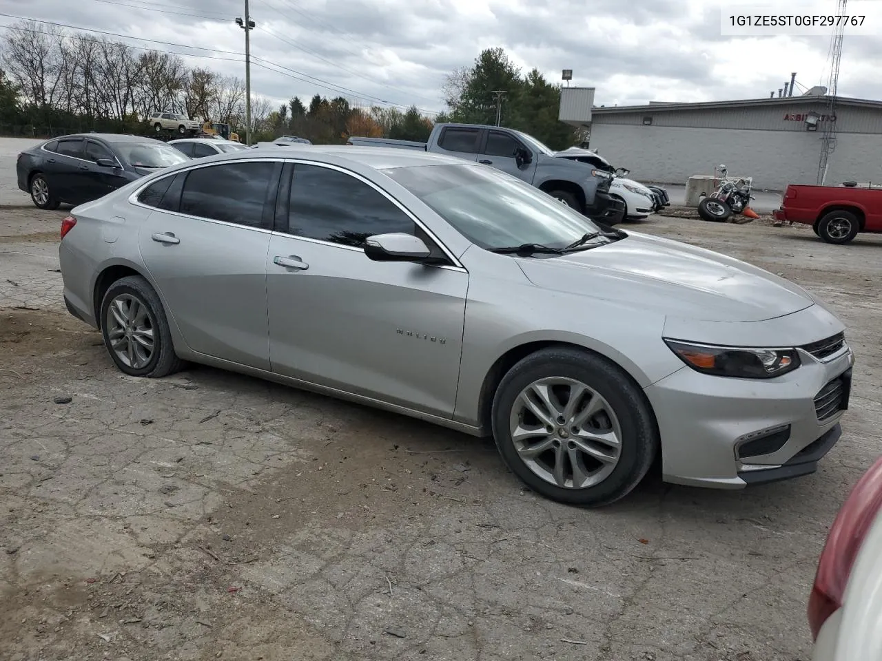 2016 Chevrolet Malibu Lt VIN: 1G1ZE5ST0GF297767 Lot: 75529554