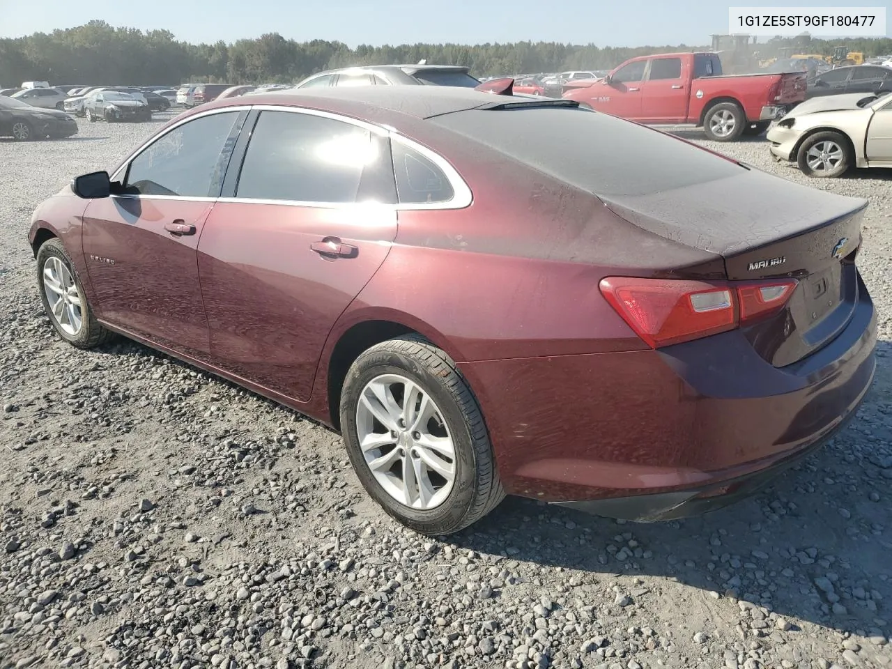 2016 Chevrolet Malibu Lt VIN: 1G1ZE5ST9GF180477 Lot: 75541804