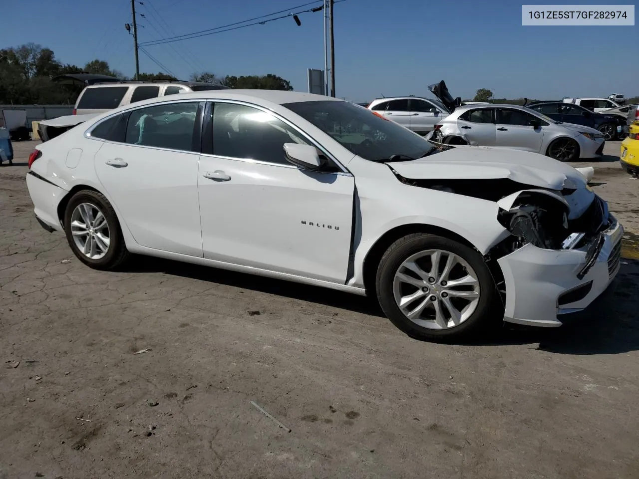 2016 Chevrolet Malibu Lt VIN: 1G1ZE5ST7GF282974 Lot: 75693874