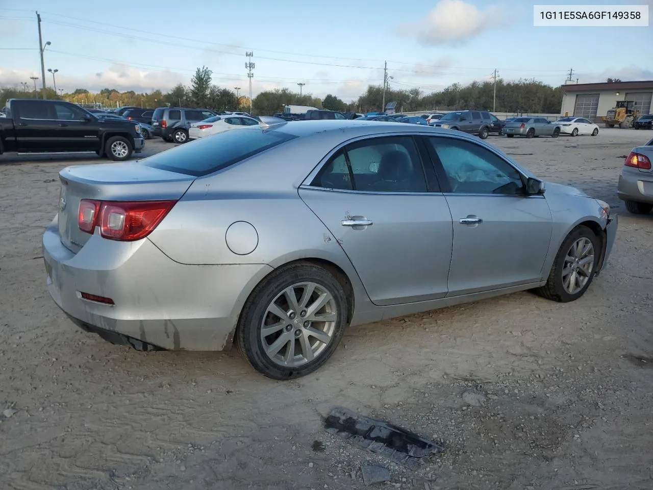 1G11E5SA6GF149358 2016 Chevrolet Malibu Limited Ltz