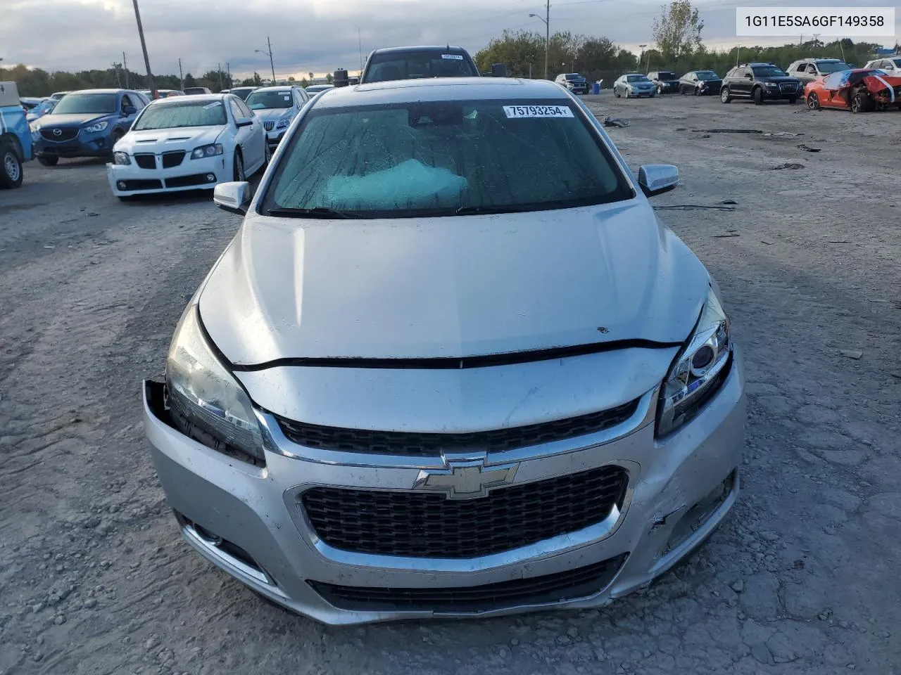 1G11E5SA6GF149358 2016 Chevrolet Malibu Limited Ltz