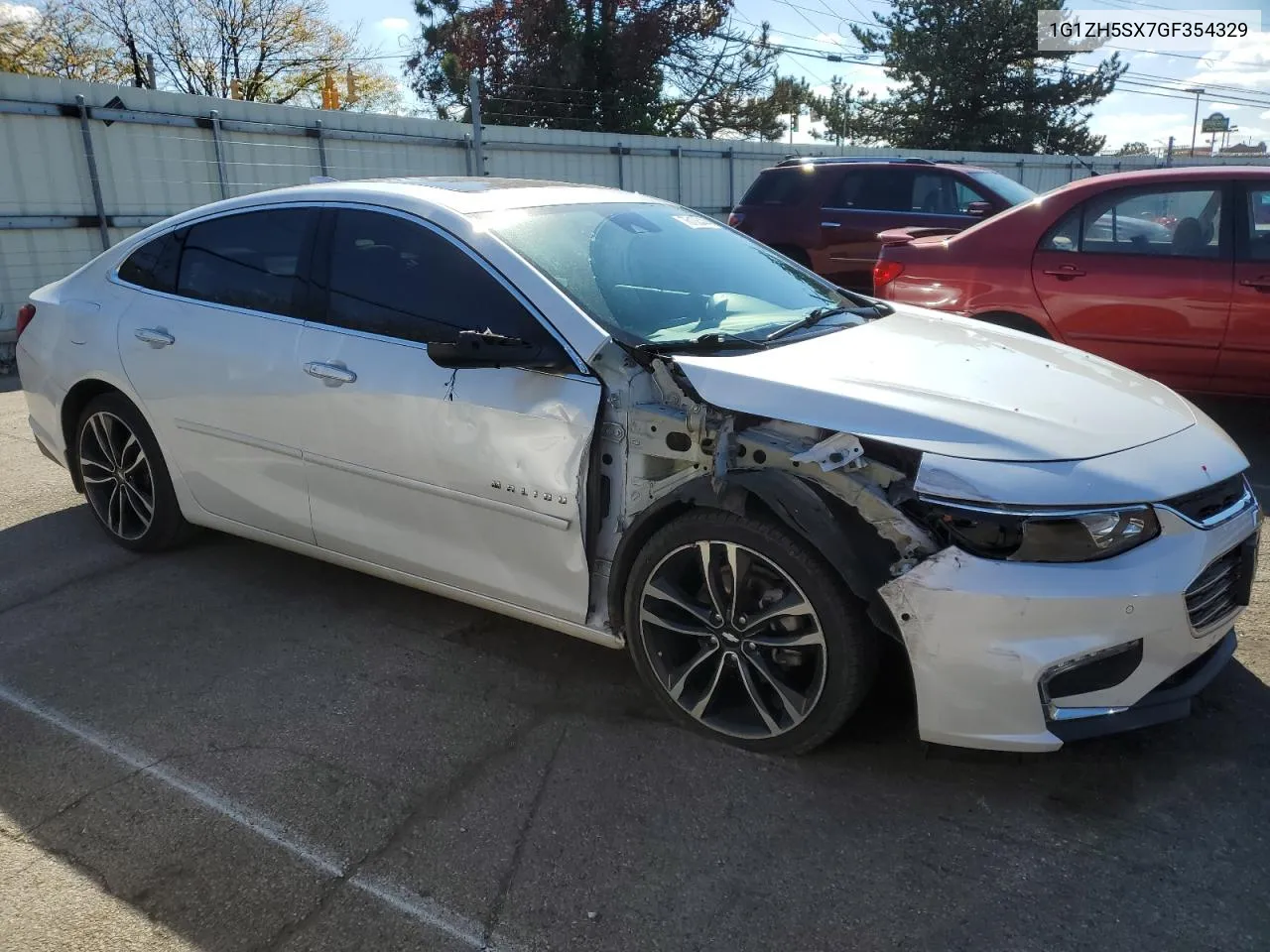 2016 Chevrolet Malibu Premier VIN: 1G1ZH5SX7GF354329 Lot: 76108444