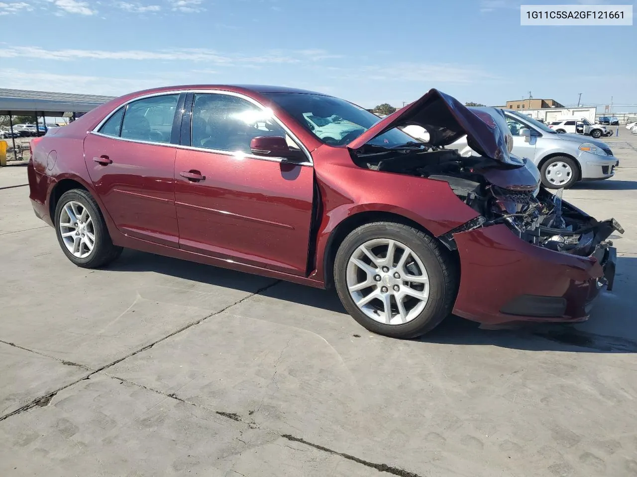 1G11C5SA2GF121661 2016 Chevrolet Malibu Limited Lt