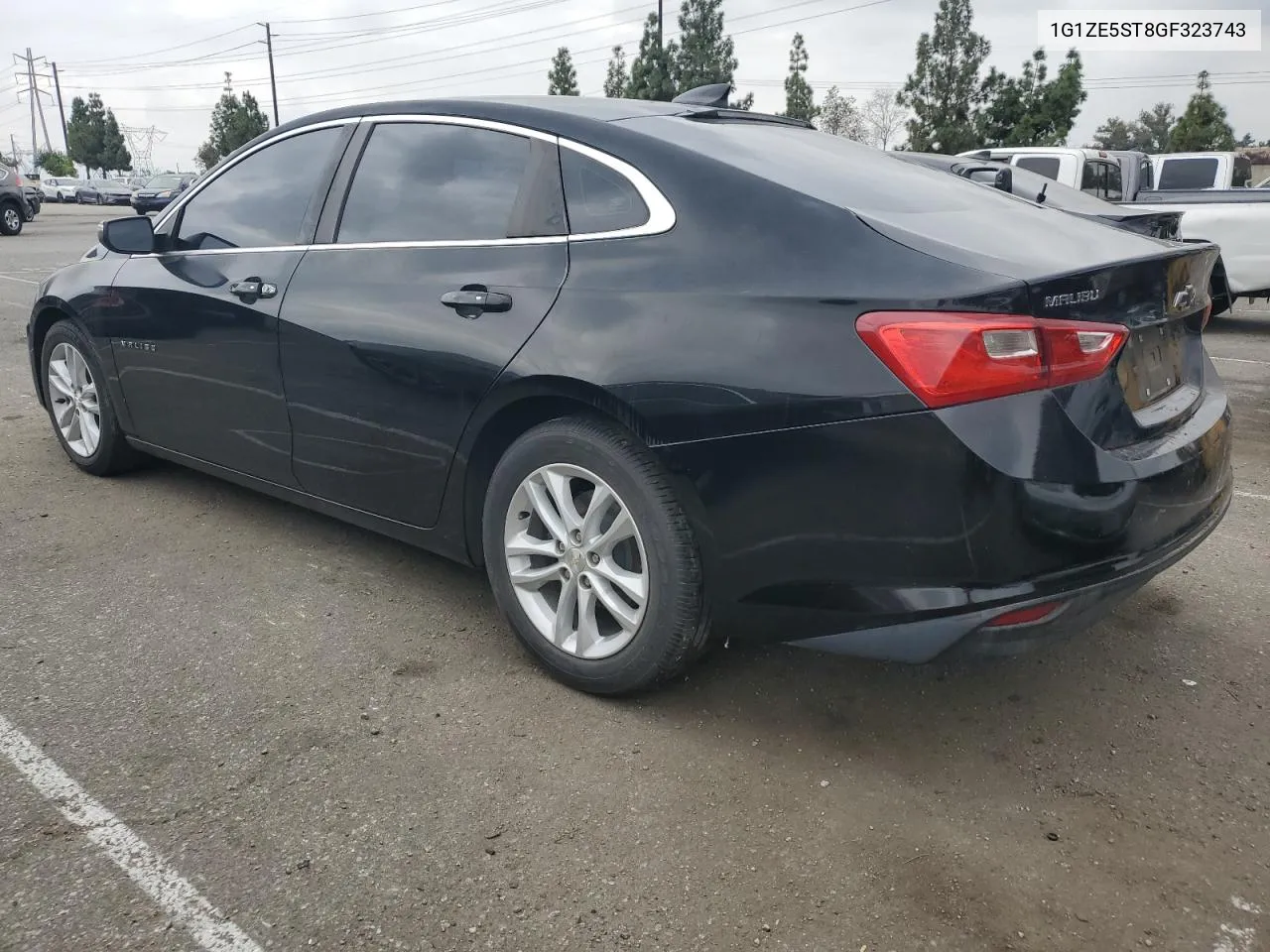 2016 Chevrolet Malibu Lt VIN: 1G1ZE5ST8GF323743 Lot: 76775864