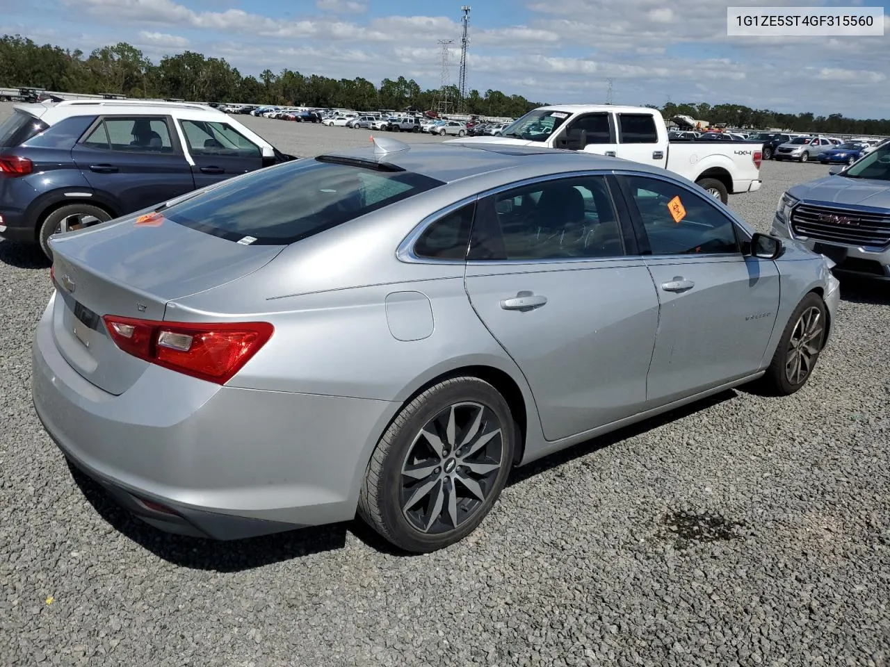 2016 Chevrolet Malibu Lt VIN: 1G1ZE5ST4GF315560 Lot: 76899934